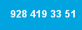 928 419 33 51 928 419 33 51
